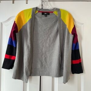 Vibrant Multicolor Women's Cardigan Sweater